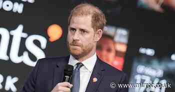 Prince Harry's tense gestures show he's troubled and angry during fiery speech - expert