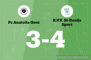 Caushaj maakt twee goals voor KVV Sint-Denijssport B in wedstrijd tegen FC Anatolia Gent B