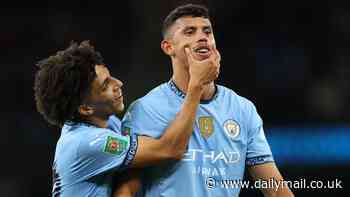 Man City vs Watford - Carabao Cup: Live score, team news and updates as Pep's side 2-0 up and Chelsea lead Barrow 3-0