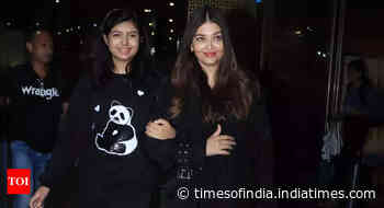 Aishwarya-Aaradhya return from Paris Fashion Week