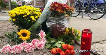 Memorial grows for Toronto woman killed walking past 2-vehicle collision