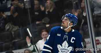 Matthews leaves Leafs practice early