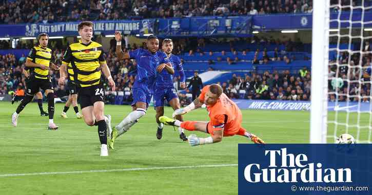 Nkunku’s hat-trick sends Chelsea on Carabao Cup cruise against Barrow