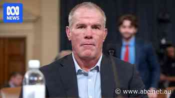 NFL Hall of Fame quarterback Brett Favre says he has Parkinson's disease