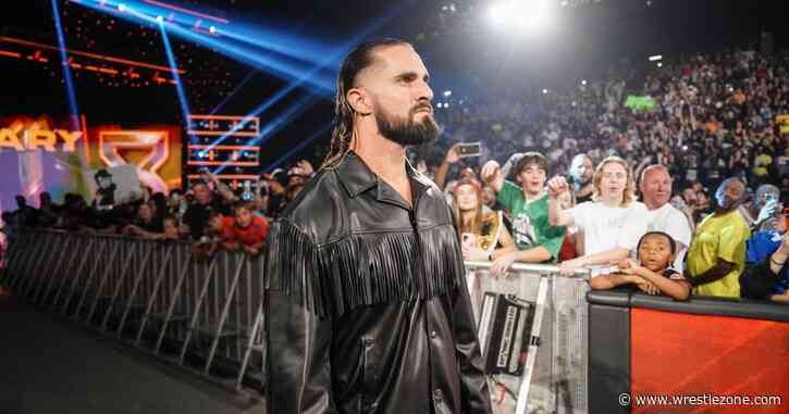 Seth Rollins Asiste A Un Partido De Los Chicago Bears, Se Lanza Sobre La Barricada