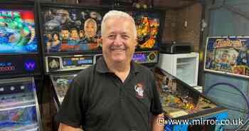 Pinball lover restores 500 machines and claims retro games are making a comeback