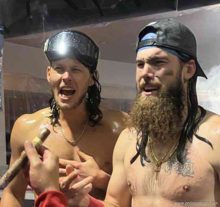 Best moments from the Phillies’ NL East clinching celebration