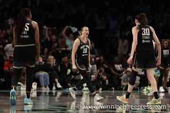 Ionescu scores 36 points and Liberty advance to WNBA semifinals with 91-82 win over Dream