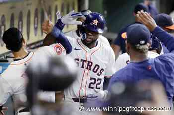 Heyward, Bregman and Tucker homer as Astros beat Mariners 4-3 to clinch 4th straight AL West title