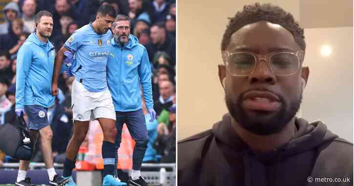 Micah Richards rates Arsenal’s Premier League title chances after Rodri injury