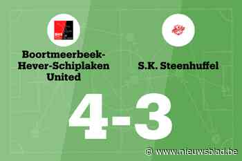 Van Dyck maakt twee goals voor BHS United B in wedstrijd tegen Steenhuffel B