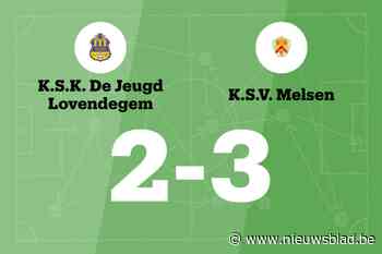 Ondanks achterstand bij rust wint KSV Melsen van KSK Lovendegem