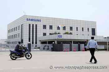 Strike by more than 1,000 Samsung workers enters a third week in India