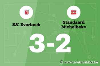 Thiel scoort twee keer voor SV Everbeek B in wedstrijd tegen Standaard Michelbeke B