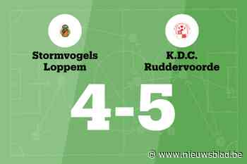 Daring Ruddervoorde wint met doelpunt verschil tegen SV Loppem