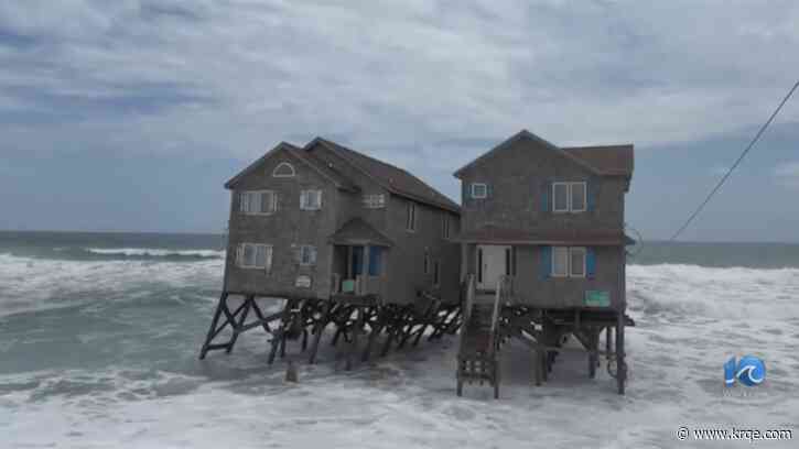 3rd house collapses into ocean in a week on North Carolina's Outer Banks