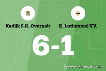 Kadijk verslaat Lutlommel en blijft winnen