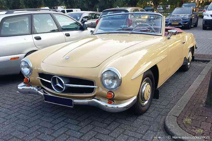 Deze Mercedes-Benz 190 SL doet alle auto's eromheen verbleken