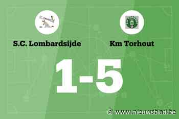 D'Hoore scoort drie keer, KM Torhout B verslaat SC Lombardsijde