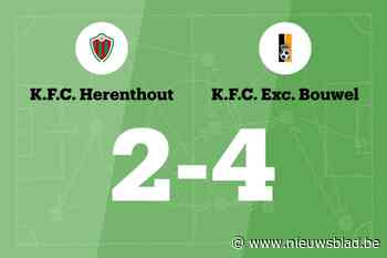 K.F.C. Exc. Bouwel wint uit van Herenthout, mede dankzij twee treffers W. Peeters