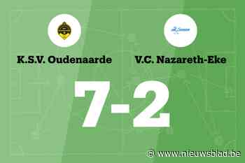 KSV Oudenaarde overklast VC Nazareth-Eke