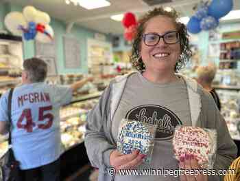 A Pennsylvania bakery known for its election cookie poll is swamped with orders