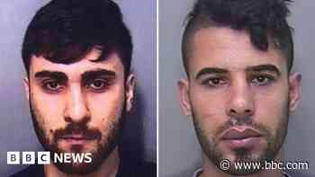 Two men jailed for raping three young girls