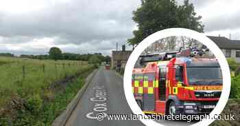 Crews remain at scene of house fire