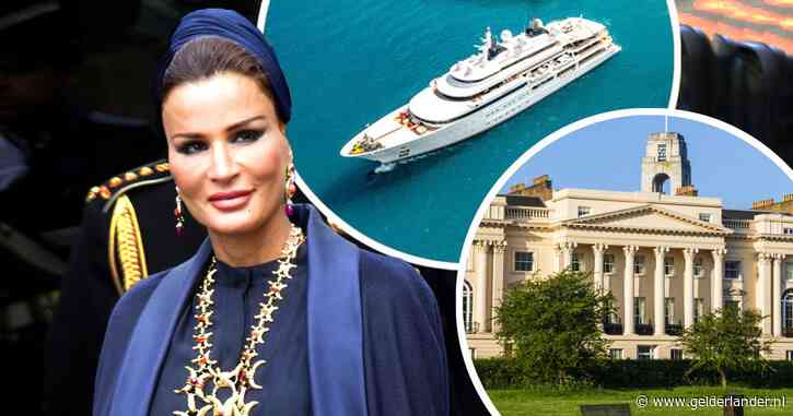 De grootste smaragden ter wereld en een superjacht van 400 miljoen: dit is de steenrijke ‘Queen of Qatar’