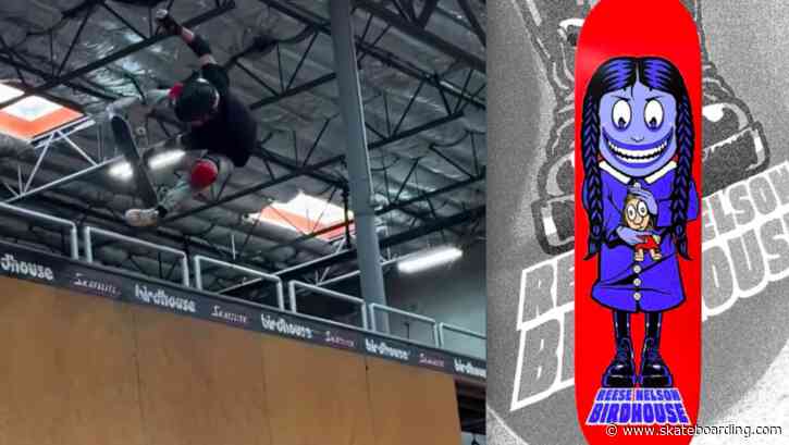 Watch: Reese Nelson Tests Her New Birdhouse Pro Model on Tony Hawk's Ramp