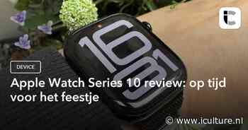 Apple Watch Series 10 review: op tijd voor het feestje