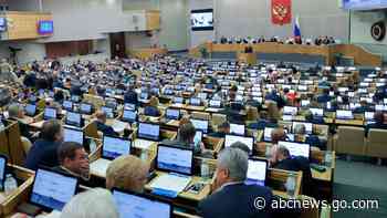 Russian parliament passes first reading of an adoption ban for countries allowing gender transition