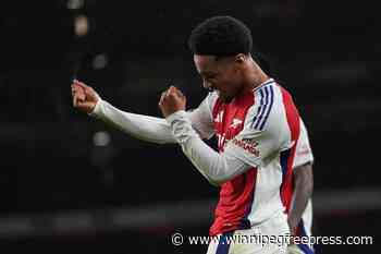 Ethan Nwaneri, 17, scores twice for Arsenal in 5-1 rout of Bolton