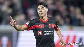 Darío Osorio debutó por Europa League con un golazo en el empate de Midtjylland