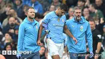 Man City confirm Rodri has injured knee ligament