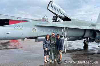 BEHIND THE SCENES: Sault-born CF-18 pilot, parents grateful for hometown flyover