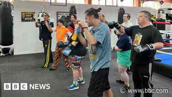 Boxing club classes for people with disabilities