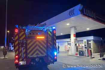 Brand in winkeltje van tankstation... blijkt rook van inbraakbeveiliging te zijn