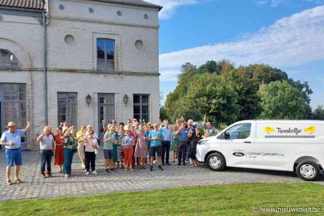 Twinkeltje heeft nu ook een bestelwagen om voeding op te halen