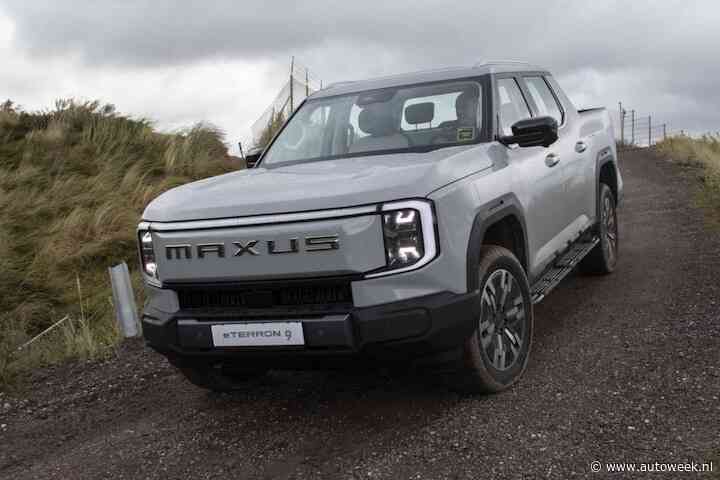 Maxus eTerron9: elektrische pick-up vanaf €60.000