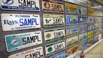 Florida has 2.2 million specialty license plates. These are the most popular