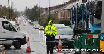 Two people hospitalised after 'serious' crash on Chillingham Road in the early hours