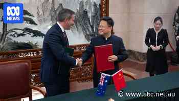 In Beijing for historic talks, Chalmers says China's economic growth is in Australia's interest