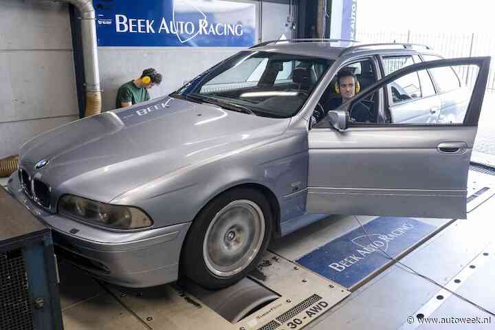 BMW 520i (2002) - Op de rollenbank