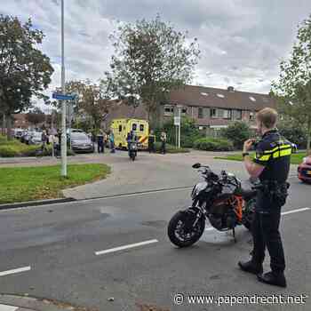 Automobilist ziet motorrijder over het hoofd op de Wilgenhof