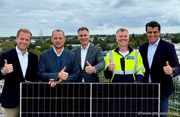 OTTO DÖRNER errichtet eine der größten PV Anlagen der Abfallwirtschaft / Ein wegweisendes Projekt für Klimaschutz und Energieeffizienz