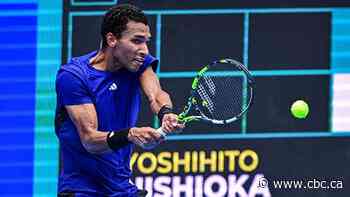 Auger-Aliassime suffers 1st-round loss to wild card Nishioka at Japan Open