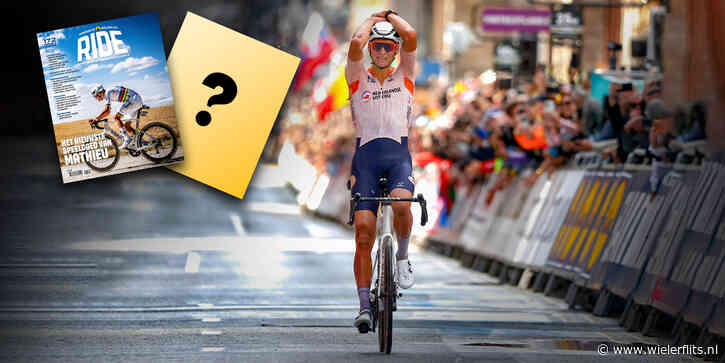 Wint Mathieu van der Poel het WK Wielrennen? Dan krijg jij een gratis RIDE!