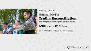 Tune in to Thunder Bay's special Truth and Reconciliation show