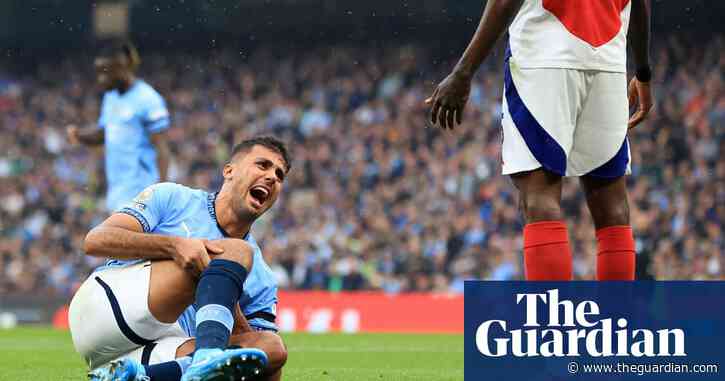 ‘Irreplaceable’: Pep Guardiola praises Rodri as City wait for injury diagnosis